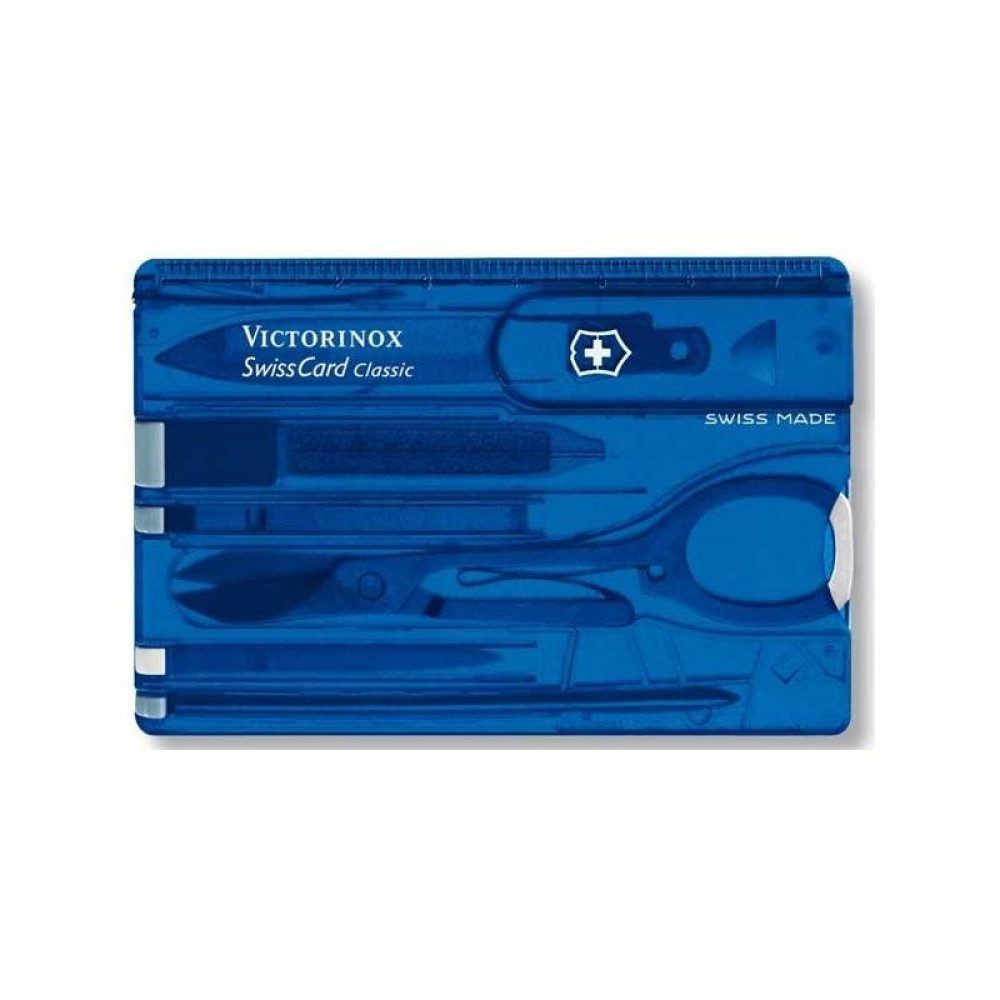 SwissCard Classic Victorinox bleue