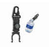 Porte bouteille paracorde avec boussole noir