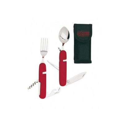Couvert camping rouge Keen Blades