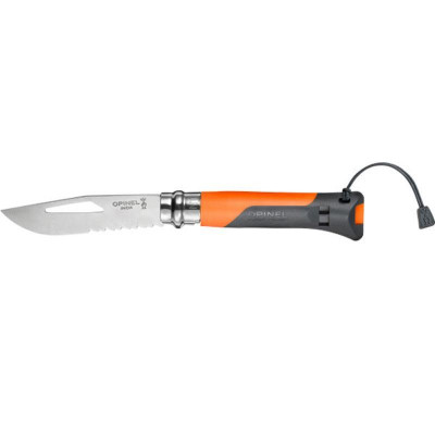 Couteau Opinel n°8 Outdoor orange