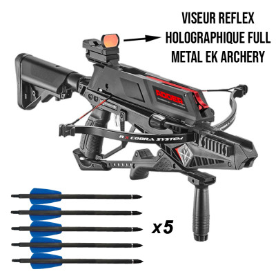 Arbalète Archery Cobra System RX Adder Noir 130 Lbs 270 Fps