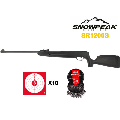 Carabine SR1200S Snowpeak 19.9j Cal. 4.5mm + munitions
