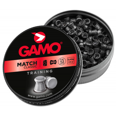 500 plombs Gamo Match CLASSIC cal 4.5 mm