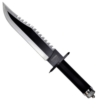 Couteau de survie Rambo II avec gaine