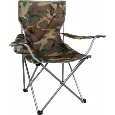 Chaise de camping camouflage
