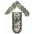 Couteau militaire pliable camouflage lame 9.3 