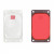 Marqueur rectangulaire Visipad® - 10 heures rouge