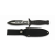 Poignard de survie noir lame 12.5 cm