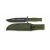 Couteau tactique Midway Green lame 18 cm 