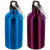 Pack de 2 bouteilles en aluminium de 500 ml bleu et violet