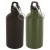 Pack de 2 bouteilles en aluminium de 500 ml noir et vert