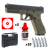 Kit pistolet Glock 17 Gen5 Battlefield Green CO2 cal. 4.5mm BBs - puissance 3 joules